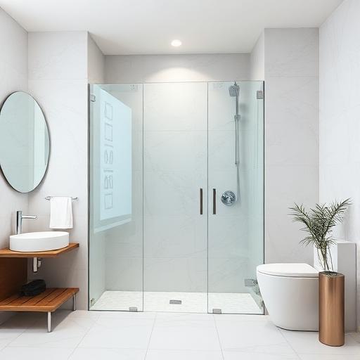 Robot nettoyant une paroi de douche