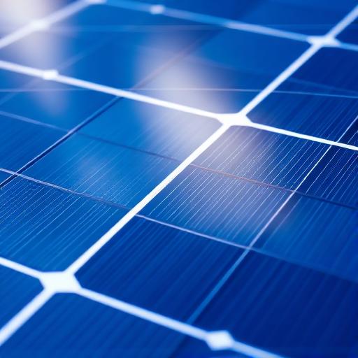 Robot nettoyant un panneau solaire